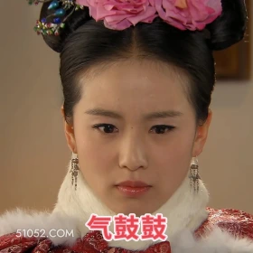 气鼓鼓 步步惊心 影视追剧 搞笑表情 刘诗诗 吴奇隆