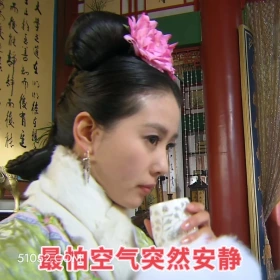 最怕空气突然安静 步步惊心 影视追剧 搞笑表情 刘诗诗 吴奇隆