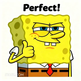 完美 海绵宝宝 派大星 章鱼哥 动画片 搞笑表情