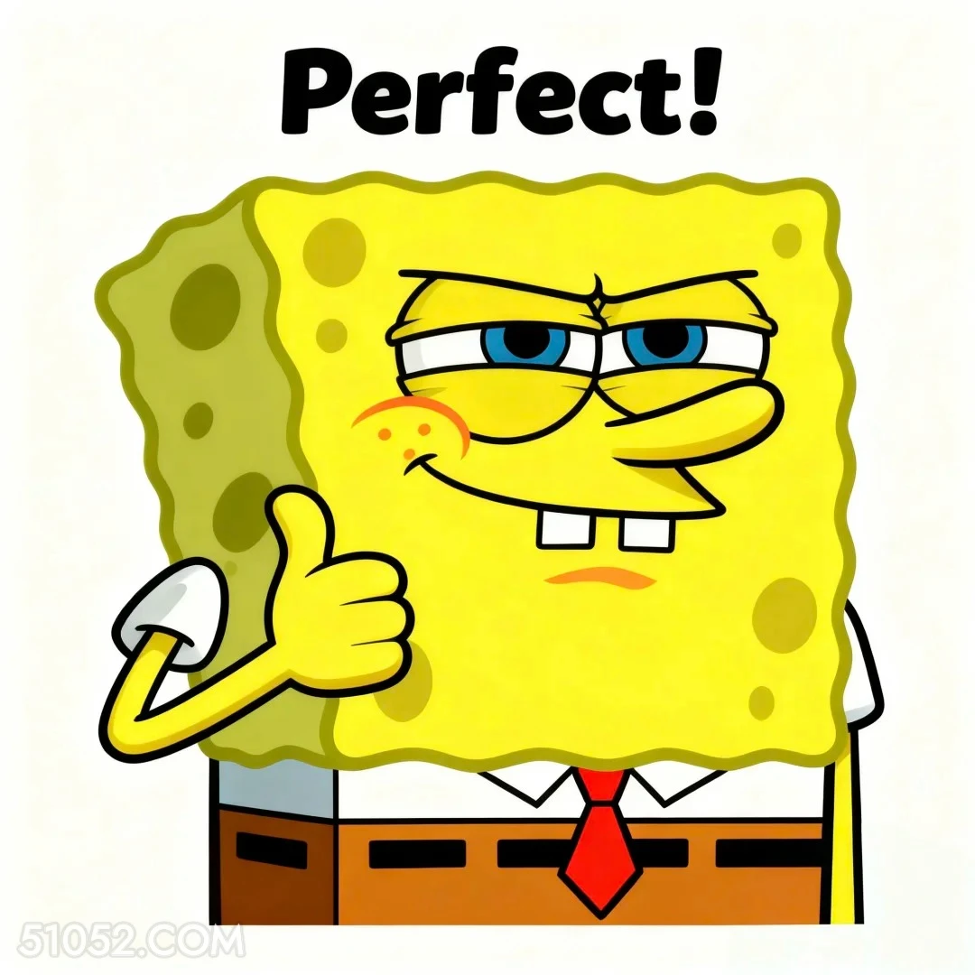 完美 海绵宝宝 派大星 章鱼哥 动画片 搞笑表情