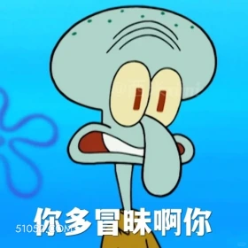 你多冒昧啊你 海绵宝宝 派大星 章鱼哥 小窝 动画片