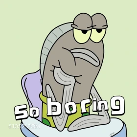 好无聊 海绵宝宝 派大星 章鱼哥 痞老板 动画片