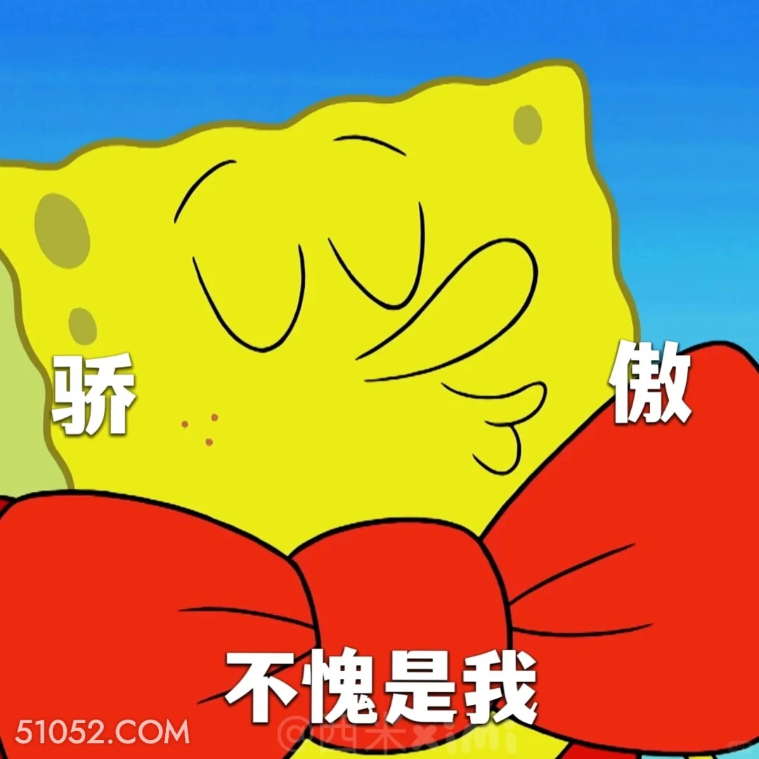 不愧是我 海绵宝宝 派大星 章鱼哥 动画片 搞笑表情