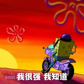 我很强我知道 海绵宝宝 派大星 章鱼哥 动画片 搞笑表情