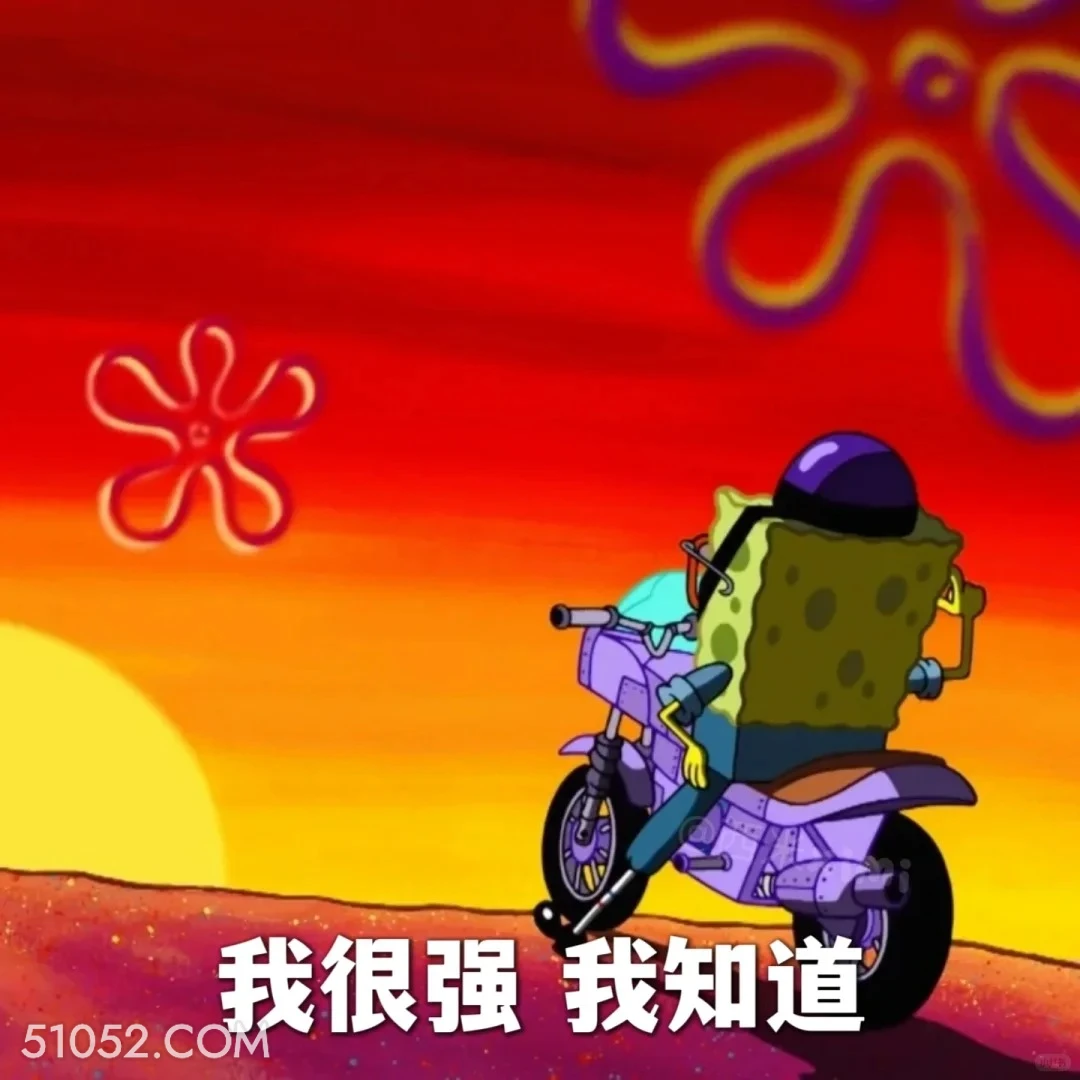 我很强我知道 海绵宝宝 派大星 章鱼哥 动画片 搞笑表情