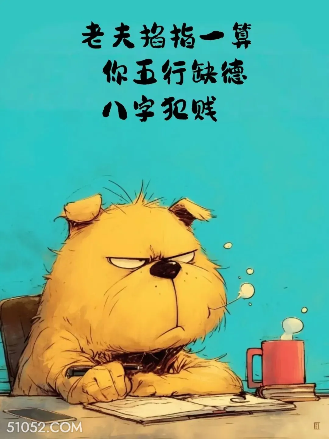 你五行缺德，八字犯贱 小动物 吵架 噎死人 搞笑文案