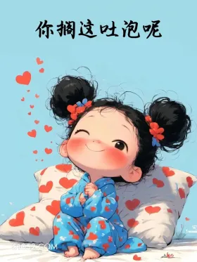 你搁这吐泡呢 小女孩 神回复 怼人文案