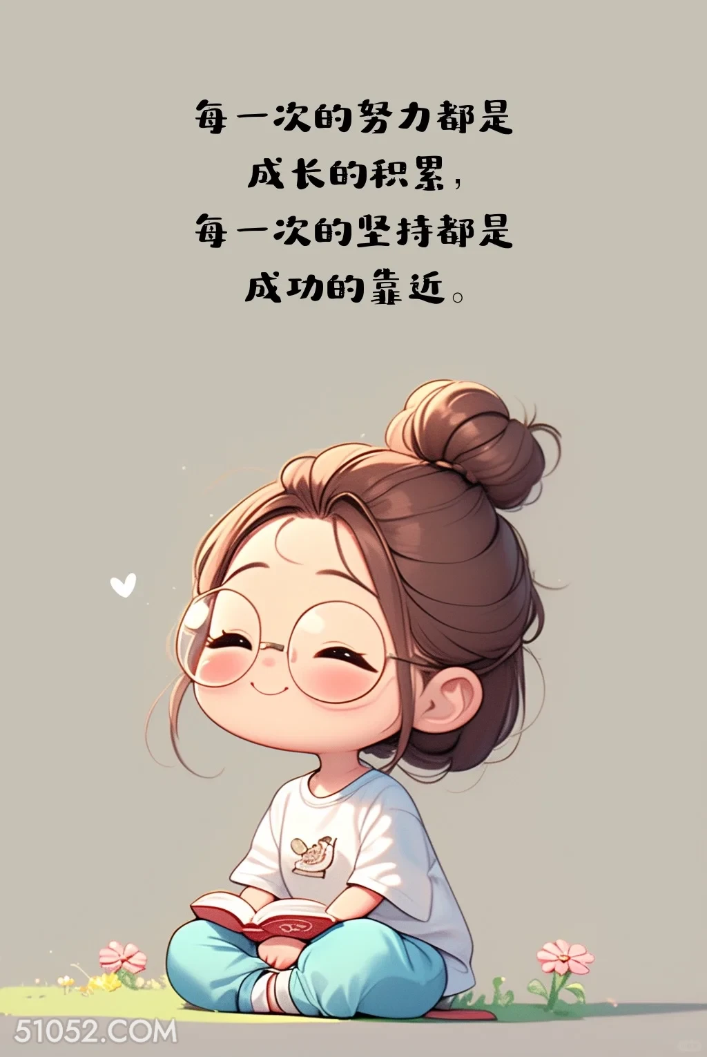 每一次的努力都是成长的累积 女孩 发朋友圈 走心文案