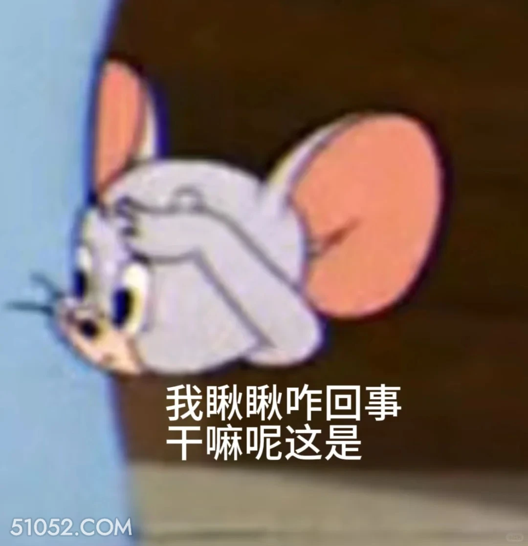 我瞅瞅咋回事 猫和老鼠 动画片 汤姆猫 杰瑞 搞笑表情