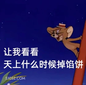天上什么时候掉陷阱 猫和老鼠 动画片 汤姆猫 杰瑞 搞笑表情