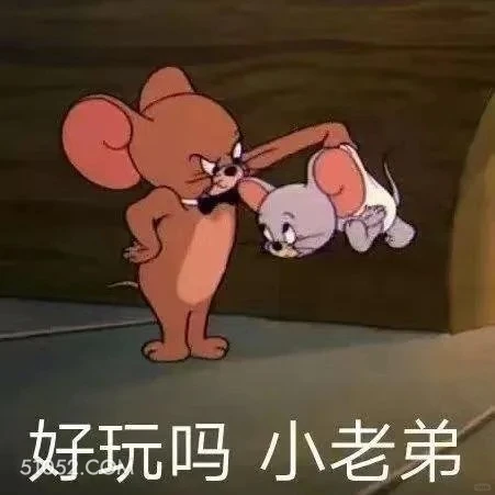 好玩吗小老弟 猫和老鼠 动画片 汤姆猫 杰瑞 搞笑表情