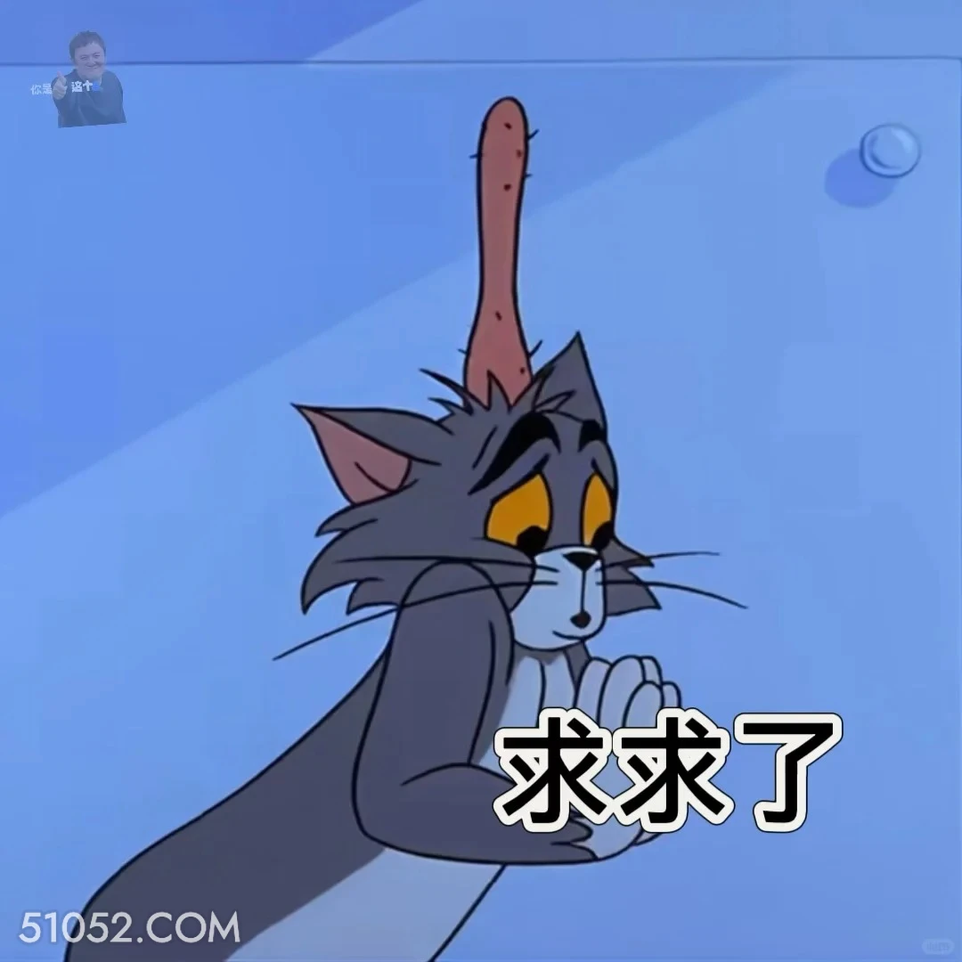 求求了 猫和老鼠 动画片 汤姆猫 杰瑞 搞笑表情