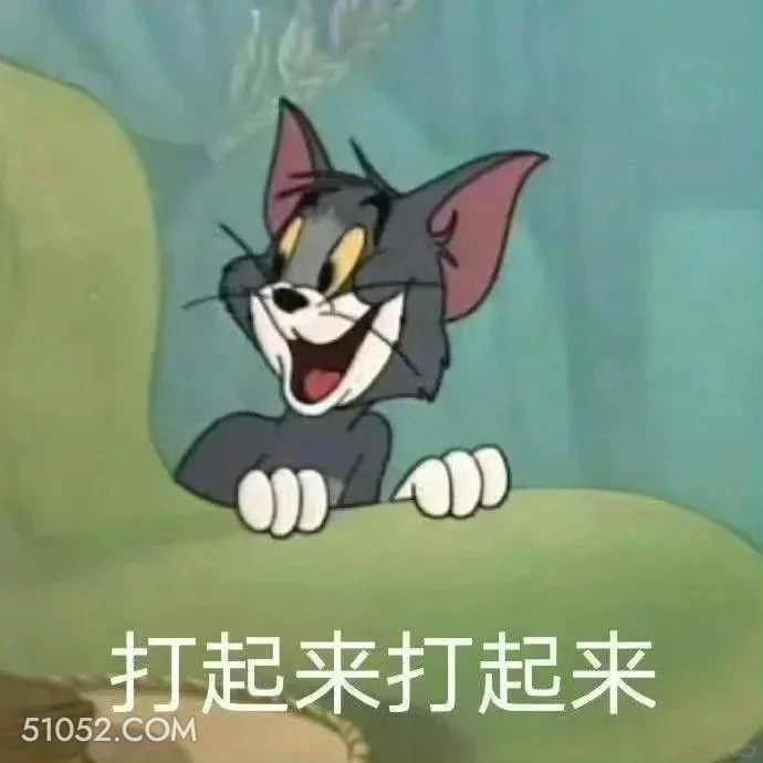 打起来打起来 猫和老鼠 动画片 汤姆猫 杰瑞 搞笑表情