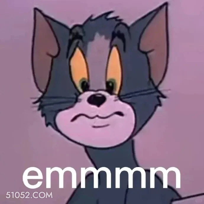 emmmm 猫和老鼠 动画片 汤姆猫 杰瑞 搞笑表情