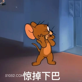 惊掉下巴 猫和老鼠 动画片 汤姆猫 杰瑞 搞笑表情