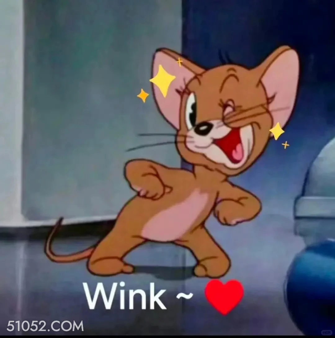 wink 猫和老鼠 动画片 汤姆猫 杰瑞 搞笑表情