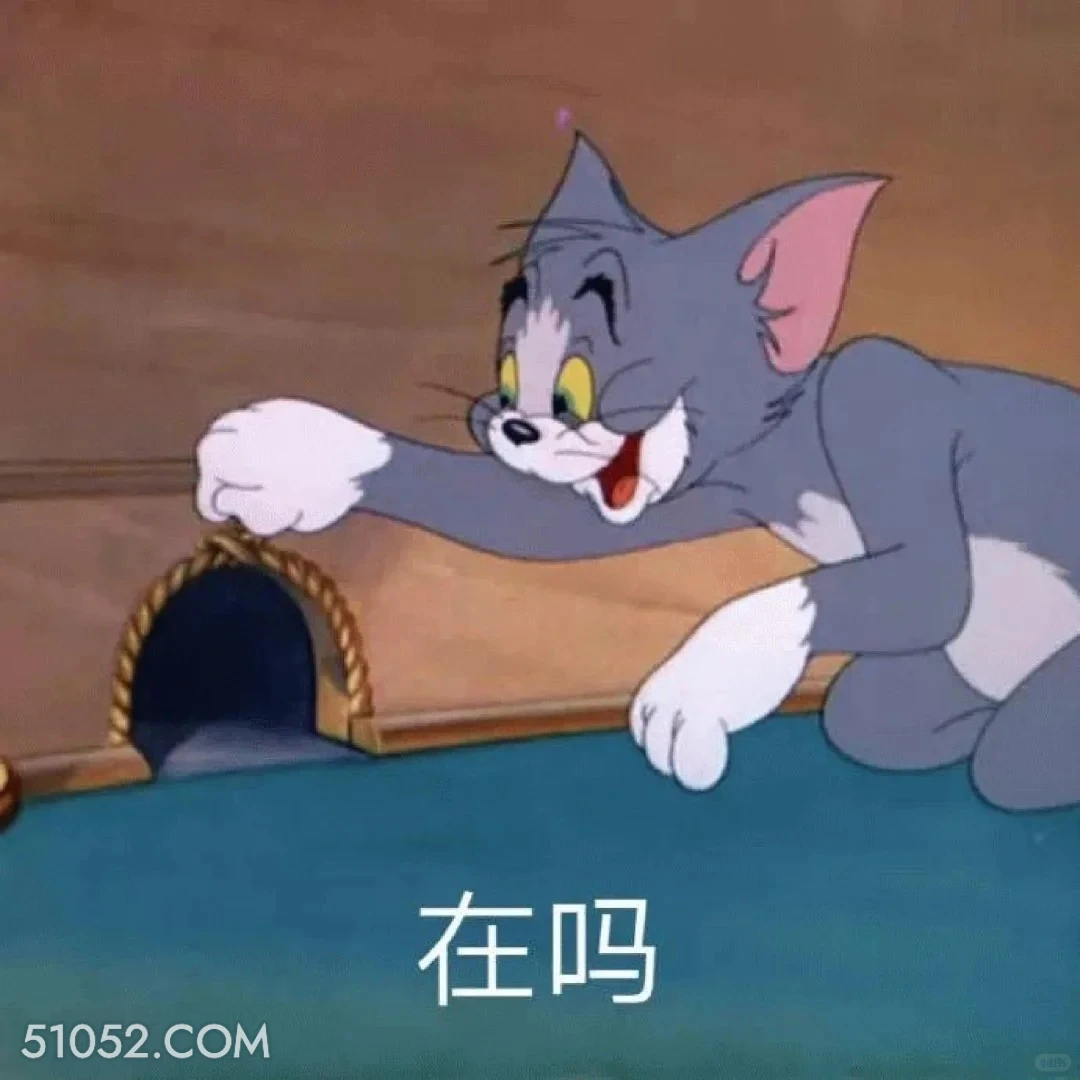 在吗 猫和老鼠 动画片 汤姆猫 杰瑞 搞笑表情