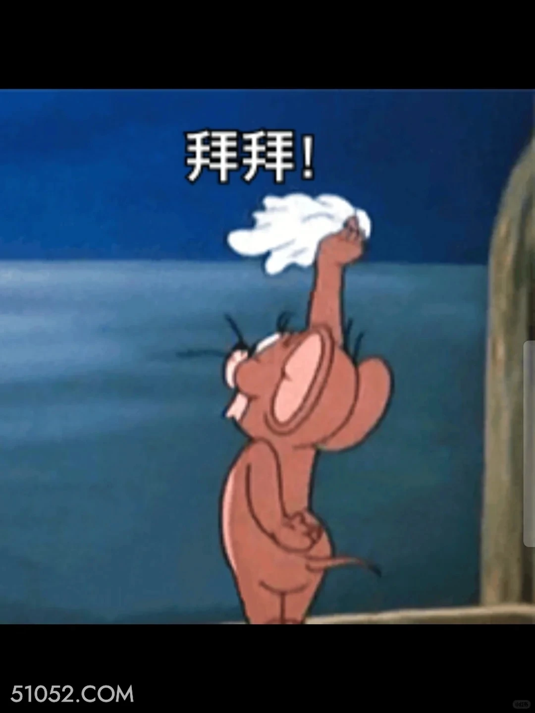 拜拜 猫和老鼠 动画片 汤姆猫 杰瑞 搞笑表情