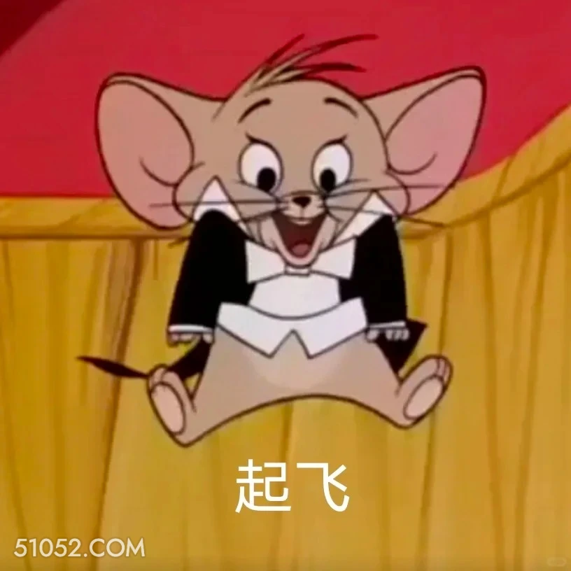 起飞 猫和老鼠 动画片 汤姆猫 杰瑞 搞笑表情