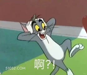 啊？ 猫和老鼠 动画片 汤姆猫 杰瑞 搞笑表情