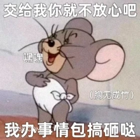 我办事包搞砸的 猫和老鼠 动画片 汤姆猫 杰瑞 搞笑表情