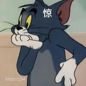 惊 猫和老鼠 动画片 汤姆猫 杰瑞 搞笑表情