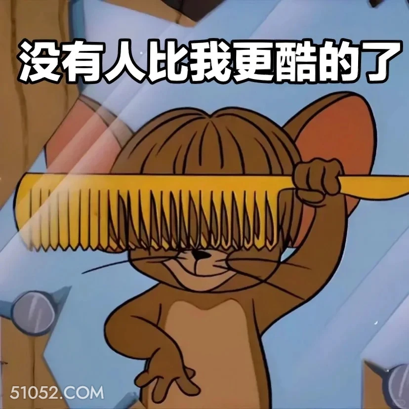 没有人比我更酷 猫和老鼠 动画片 汤姆猫 杰瑞 搞笑表情
