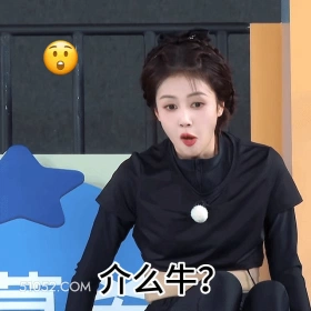 这么牛 明星表情包 白鹿 白梦妍 搞笑表情