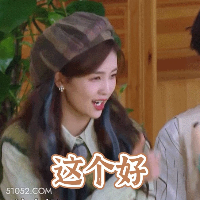 这个好 明星表情包 白鹿 白梦妍 搞笑表情