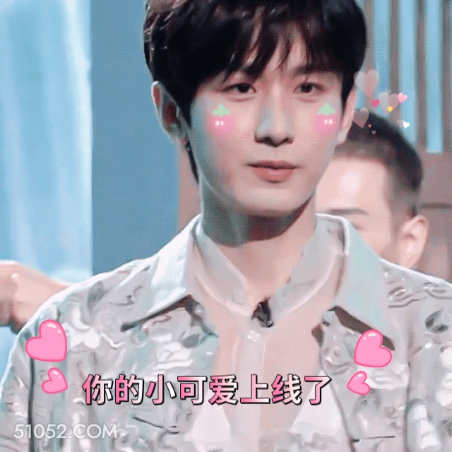 你的小可爱上线了 明星表情包 成毅 搞笑表情