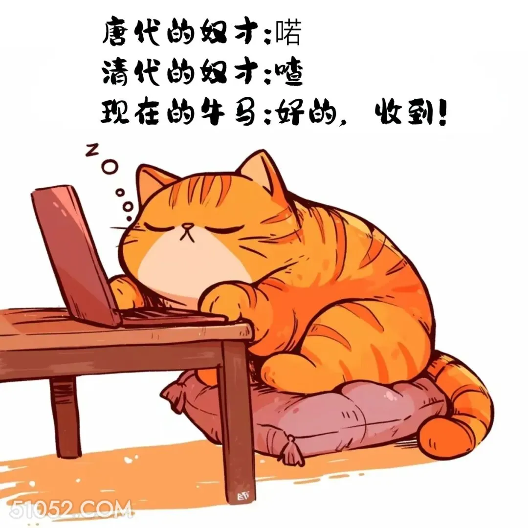 现在的牛马：好的收到 猫猫 有梗 搞笑文案