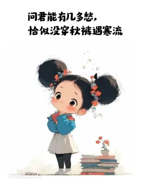 降温这样发乐死朋友圈 小女孩 降温了 发朋友圈 搞笑文案