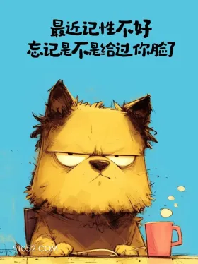 最近记性不好，忘记是不是给你脸了 小动物 吵架 镇场子 搞笑文案