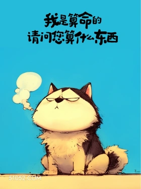 我是算命的，请问您算什么东西 小动物 吵架 镇场子 搞笑文案