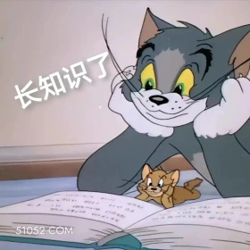 长知识了 猫和老鼠 动画片 汤姆猫 杰瑞 搞笑表情