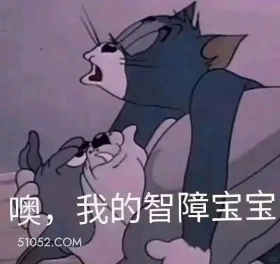 噢，我的智障宝宝 猫和老鼠 杰瑞 汤姆猫 动画片 搞笑表情