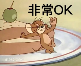 非常ok 猫和老鼠 动画片 汤姆猫 杰瑞 搞笑表情