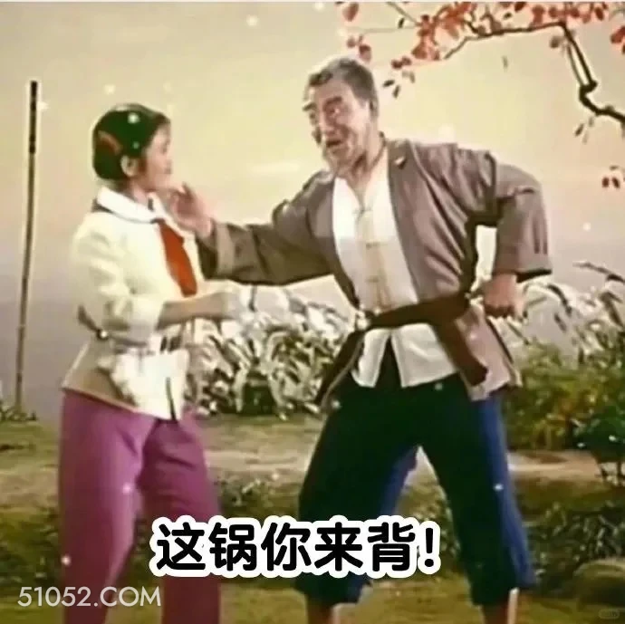 这锅你来背 渡口 样板戏 小燕 打工人 搞笑表情
