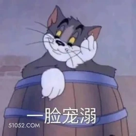 一脸宠溺 猫和老鼠 动画片 汤姆猫 杰瑞 搞笑表情