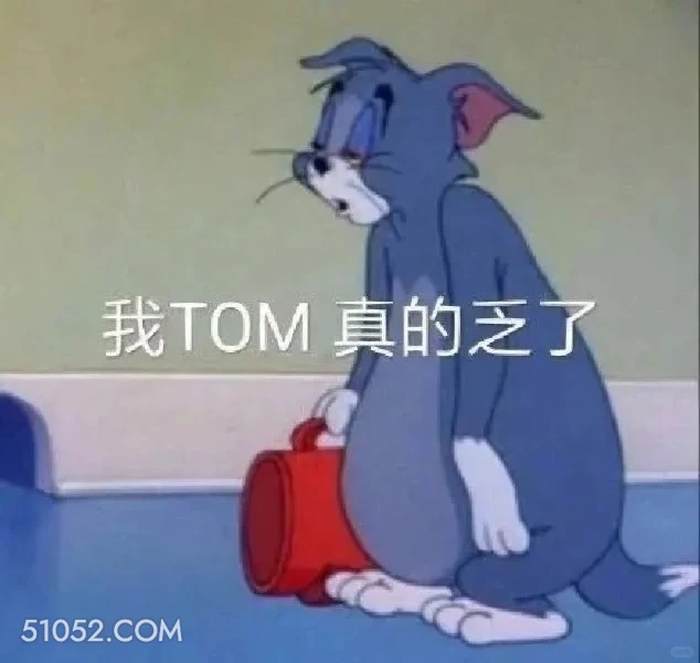 我真的乏了 猫和老鼠 杰瑞 汤姆猫 动画片 搞笑表情