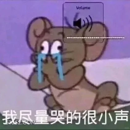 我尽量哭的很小声 猫和老鼠 动画片 杰瑞 汤姆猫 搞笑表情