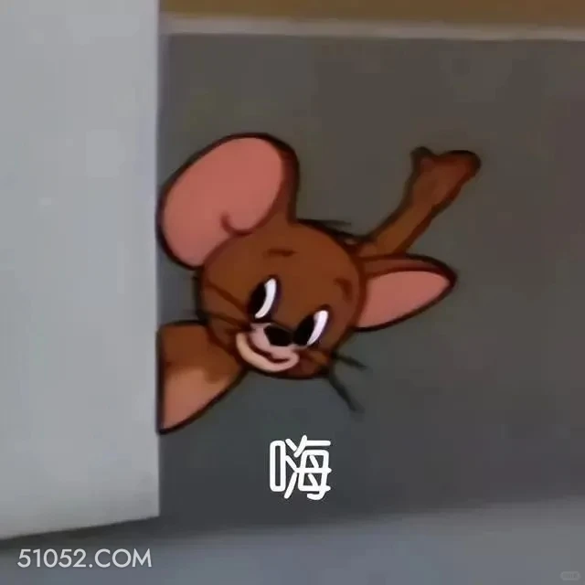 嗨 猫和老鼠 动画片 汤姆猫 杰瑞 搞笑表情