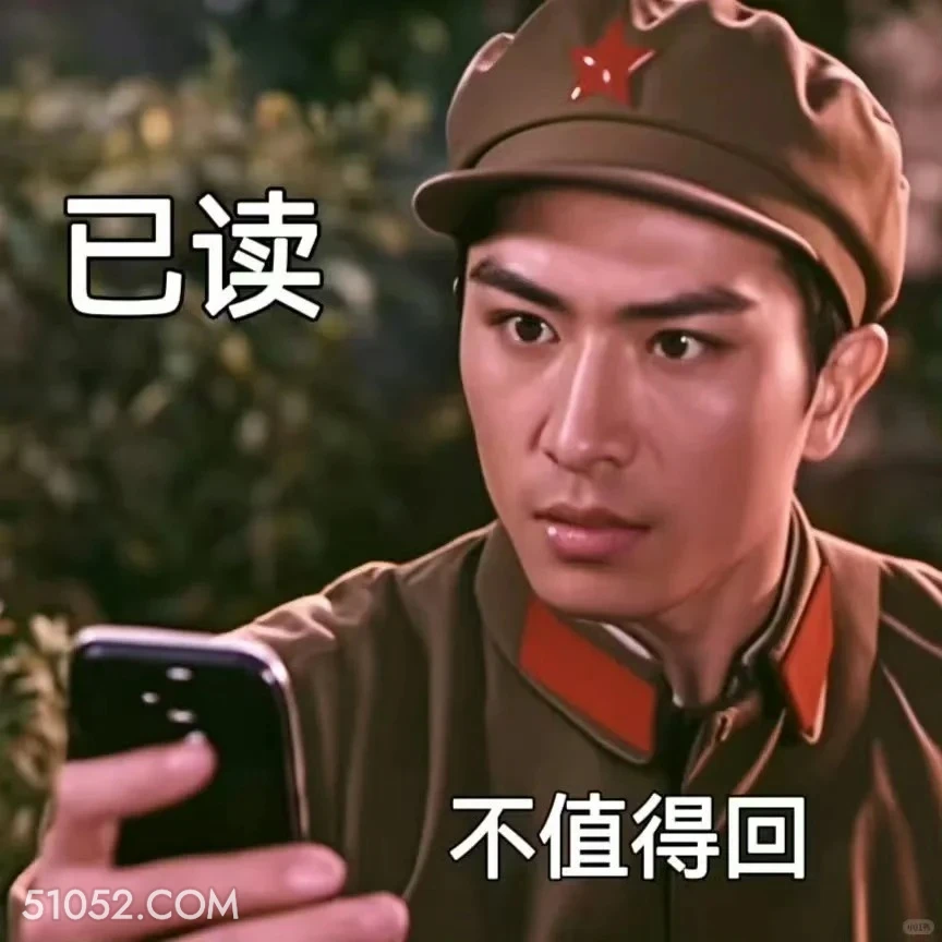 已读 不值得回 渡口 样板戏 小燕 打工人 搞笑表情