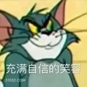 充满自信的笑容 猫和老鼠 动画片 杰瑞 汤姆猫 搞笑表情