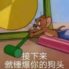 接下来就锤爆你的狗头 猫和老鼠 杰瑞 汤姆猫 动画片 搞笑表情