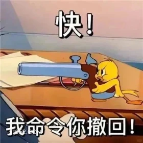 我命令你撤回 猫和老鼠 动画片 杰瑞 汤姆猫 搞笑表情