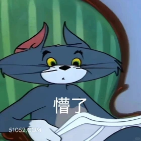 懵了 猫和老鼠 动画片 杰瑞 汤姆猫 搞笑表情
