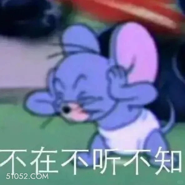 不在不听不知 猫和老鼠 动画片 汤姆猫 杰瑞 搞笑表情