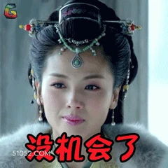 没机会了 明星表情包 刘涛 演员 搞笑表情