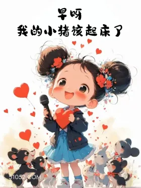 对异性早上这么撩 小女孩 撩人 搞笑文案